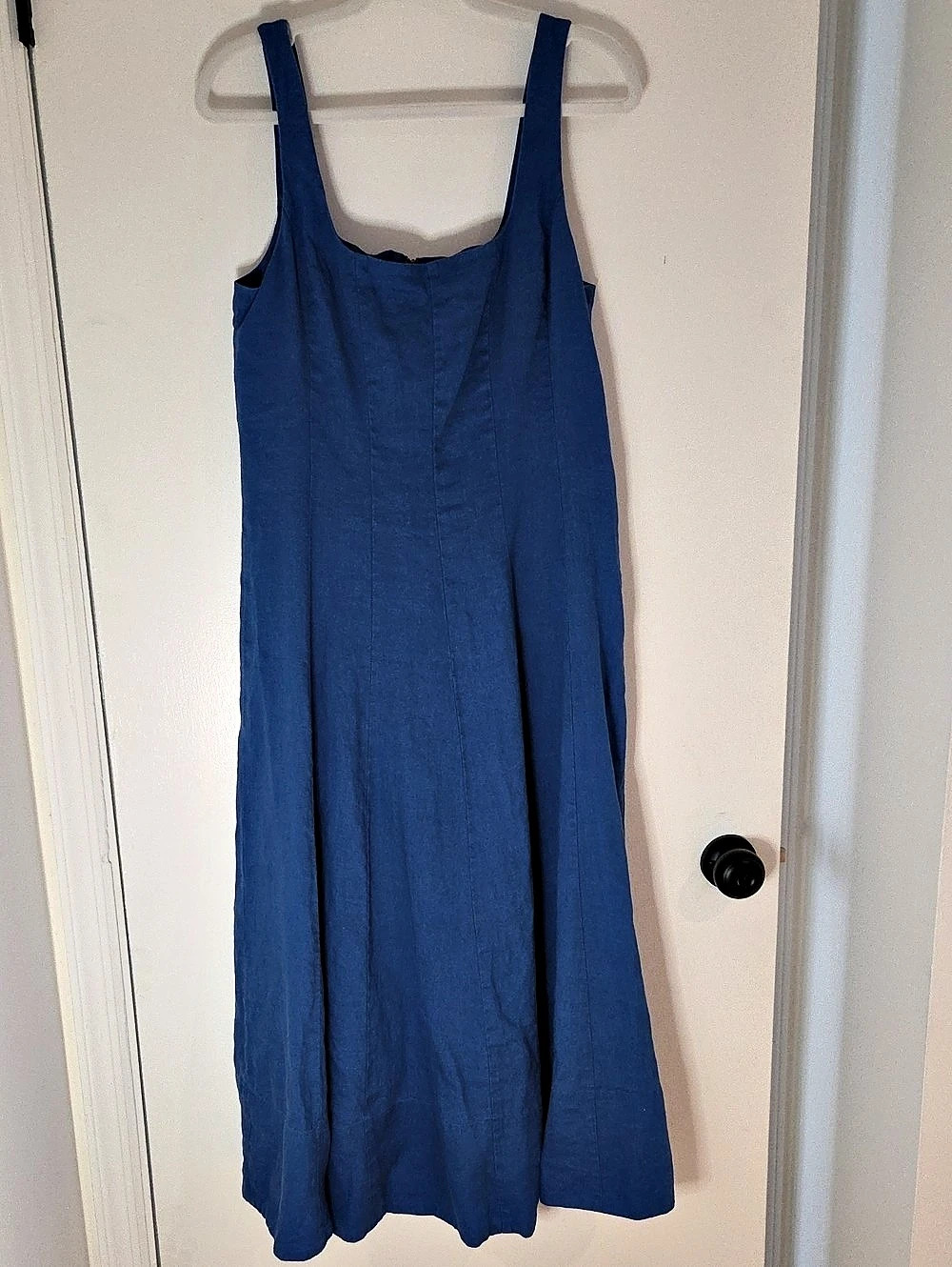Lilly Pulitzer Linen Midi Dress In Blue